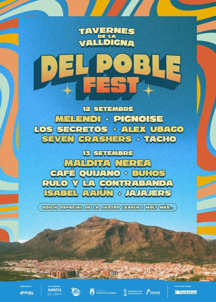 Del Poble Fest — cartel oficial edición 2025