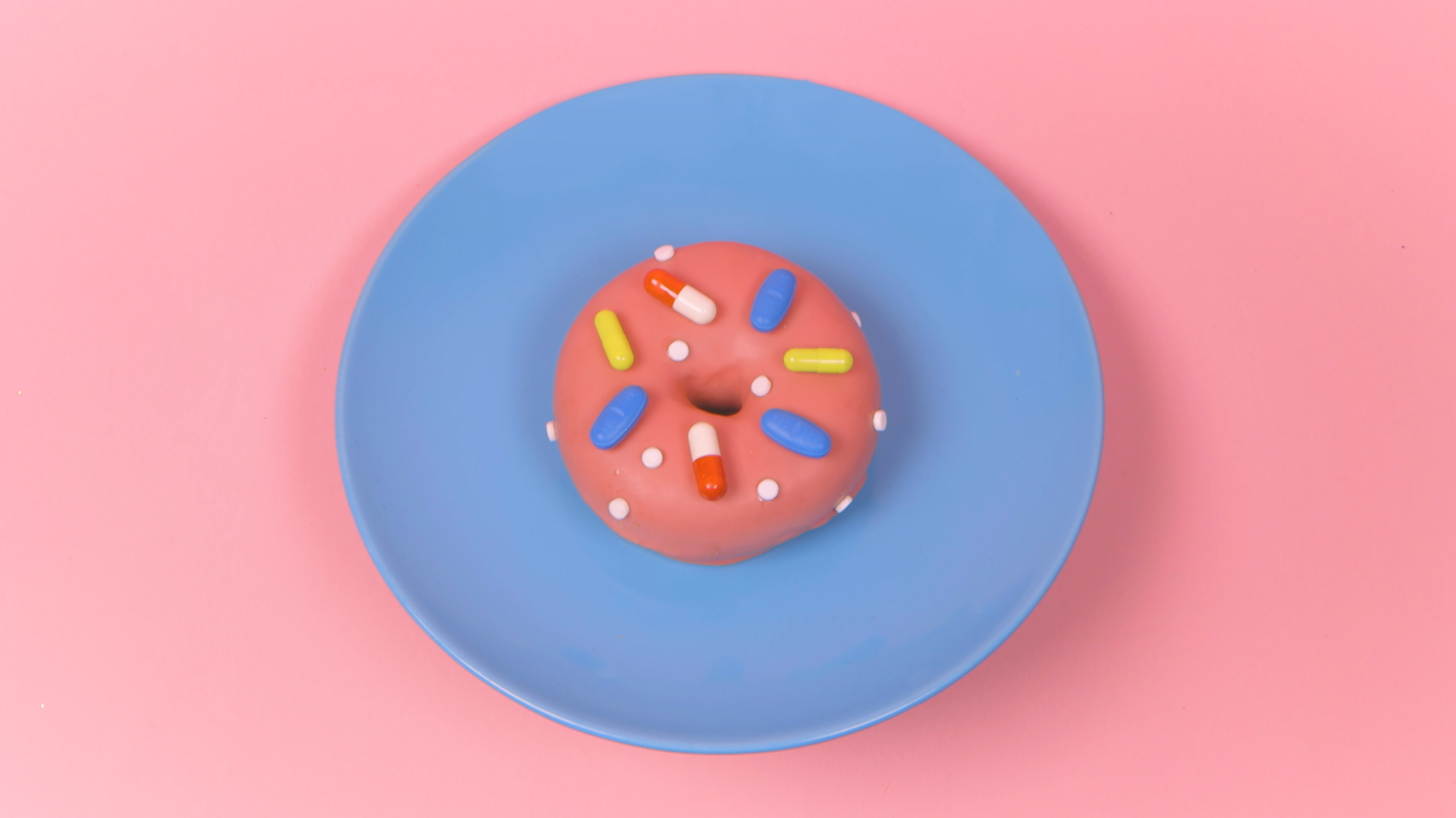 Donut de pastillas