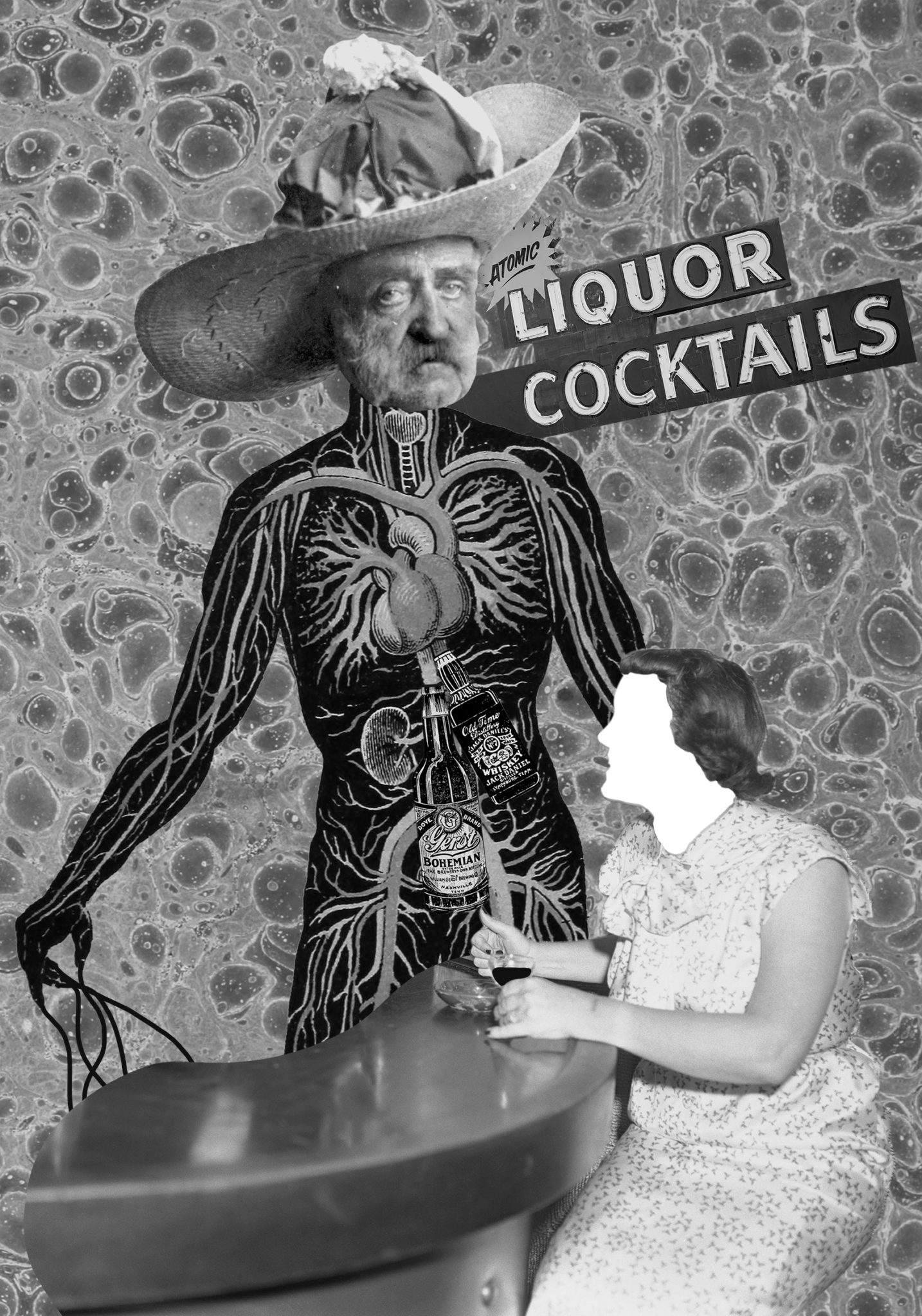 Luces de Bohemia ilustrado — collage completo