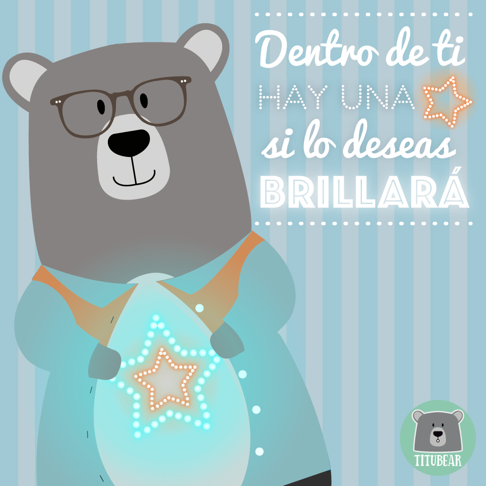 Titubear — ilustración estrella